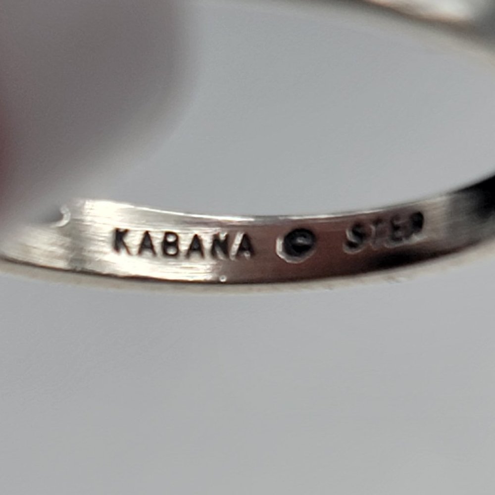Kabana Sterling Silver Blue Topaz Ring - Picture 6 of 8